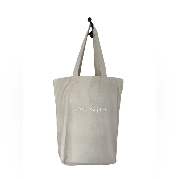 Jenni Kayne Handbags - Jenni Kayne Small Canvas Shopping Tote Logo